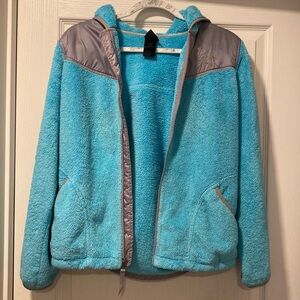 The North Face Girl’s XL (18) Aqua Fleece Jacket